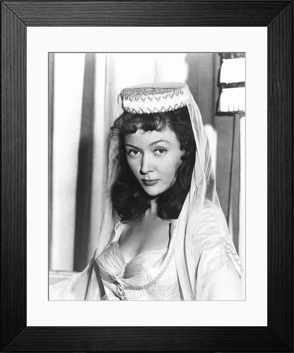 Framed Print : PRISONERS OF THE CASBAH, Gloria Grahame, 1953 Framed Print : PRISONERS OF THE CASBAH, Gloria Grahame, 1953