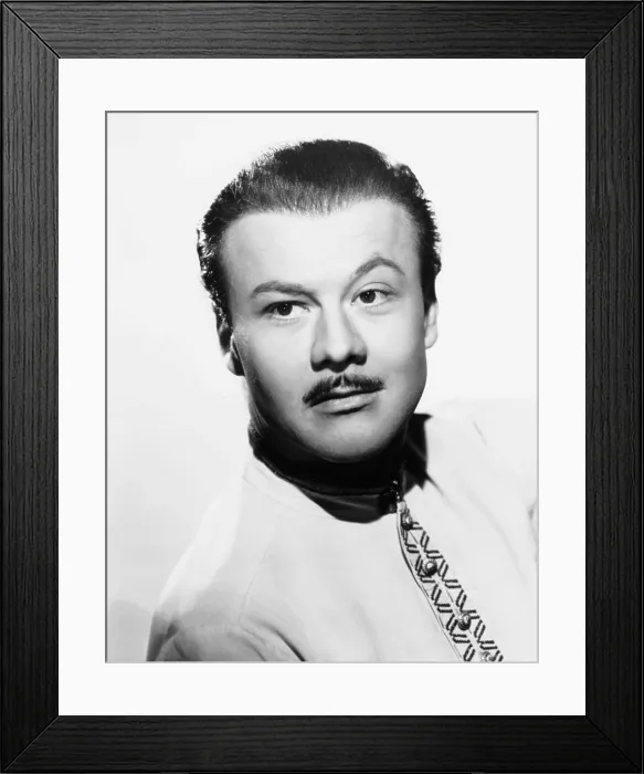 Framed Print : PRISONERS OF THE CASBAH, Turhan Bey, 1953