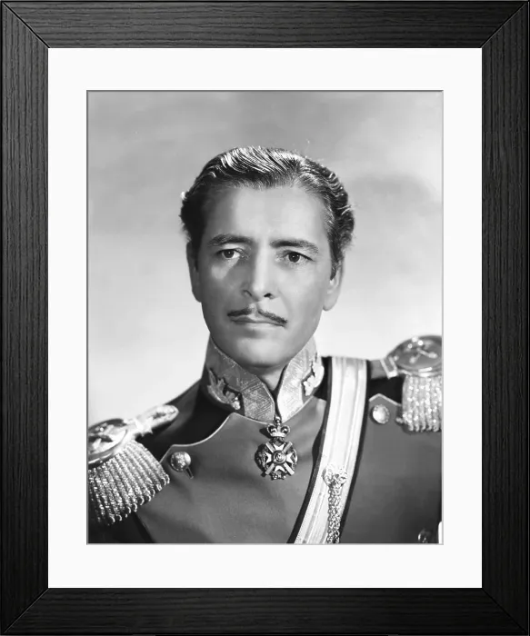 Framed Print : THE PRISONER OF ZENDA, Ronald Colman, 1937 Framed Print : THE PRISONER OF ZENDA, Ronald Colman, 1937