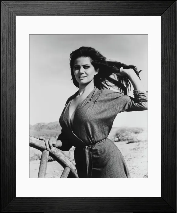 Framed Print : THE PROFESSIONALS, Claudia Cardinale, 1966
