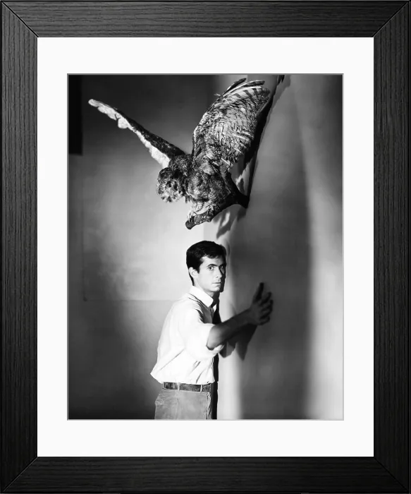 Framed Print : PSYCHO, Anthony Perkins, 1960 Framed Print : PSYCHO, Anthony Perkins, 1960