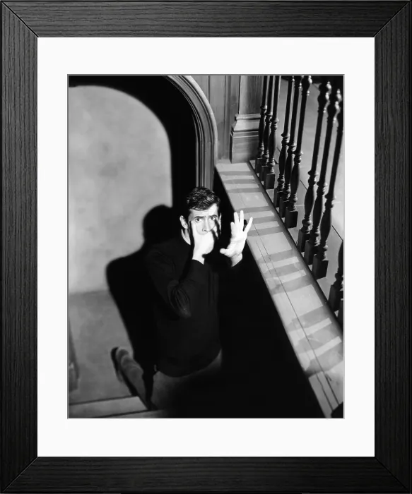Framed Print : PSYCHO, Anthony Perkins, 1960