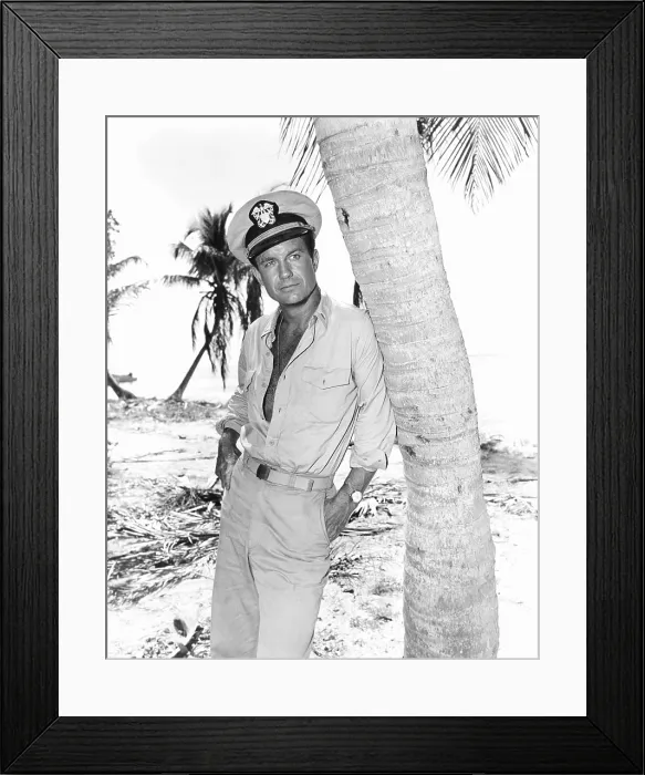 Framed Print : PT 109, Cliff Robertson as John F. Kennedy, 1963 Framed Print : PT 109, Cliff Robertson as John F. Kennedy, 1963