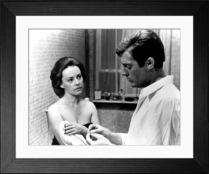 Framed Print : LA NOTTE, Jeanne Moreau, Marcello Mastroianni, 1961 Framed Print : LA NOTTE, Jeanne Moreau, Marcello Mastroianni, 1961
