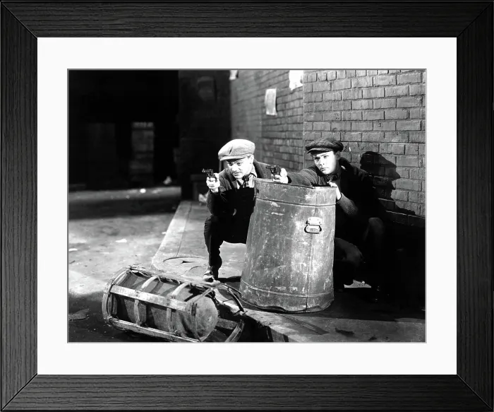 Framed Print : THE PUBLIC ENEMY, James Cagney, Edward Woods, 1931 Framed Print : THE PUBLIC ENEMY, James Cagney, Edward Woods, 1931