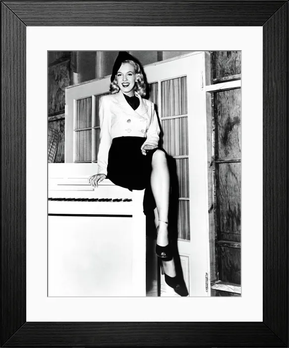 Framed Print : LADIES OF THE CHORUS, Marilyn Monroe, on-set, 1948