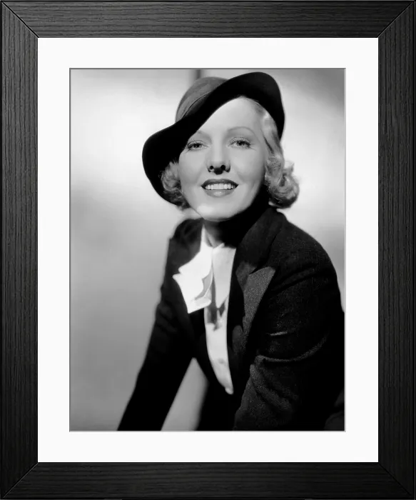 Framed Print : PUBLIC HERO #1, Jean Arthur, 1935 Framed Print : PUBLIC HERO #1, Jean Arthur, 1935