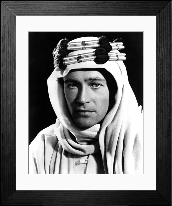 Framed Print : LAWRENCE OF ARABIA, Peter O'Toole, 1962