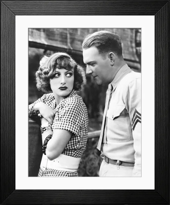 Framed Print : RAIN, from left, Joan Crawford, William Gargan, 1932 Framed Print : RAIN, from left, Joan Crawford, William Gargan, 1932