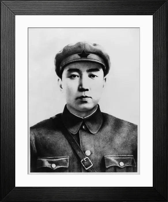 Framed Print : Kim Il-sung in a military uniform. He had a Communist and anti-Japanese background, and served in the Soviet Army during World War 2 Framed Print : Kim Il-sung in a military uniform. He had a Communist and anti-Japanese background, and served in the Soviet Army during World War 2