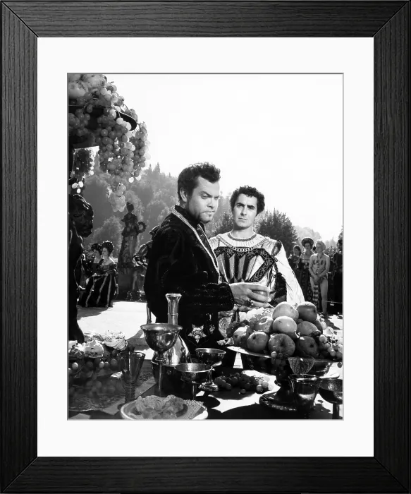 Framed Print : PRINCE OF FOXES, from left, Orson Welles, Tyrone Power, 1949, TM and Copyright 20th Century Fox Film Corp. All rights reserved. Courtesy: Everett Collection