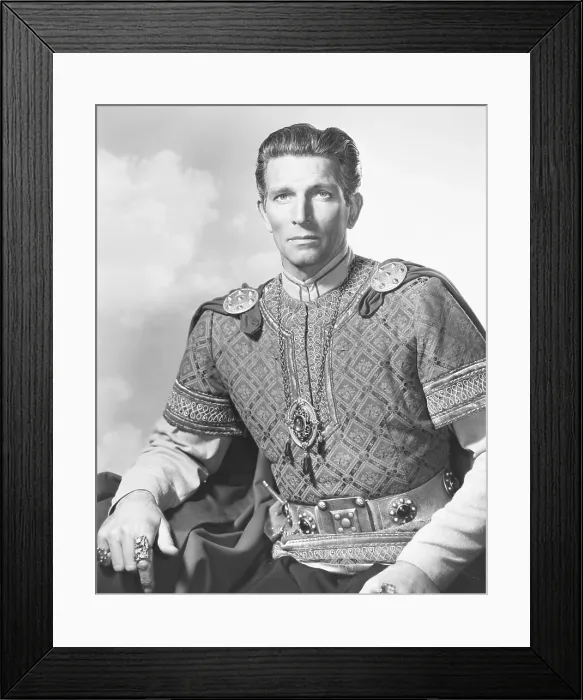 Framed Print : PRINCESS OF THE NILE, Michael Rennie, 1954, TM & Copyright 20th Century Fox Film Corp. / courtesy Everett Collection Framed Print : PRINCESS OF THE NILE, Michael Rennie, 1954, TM & Copyright 20th Century Fox Film Corp. / courtesy Everett Collection