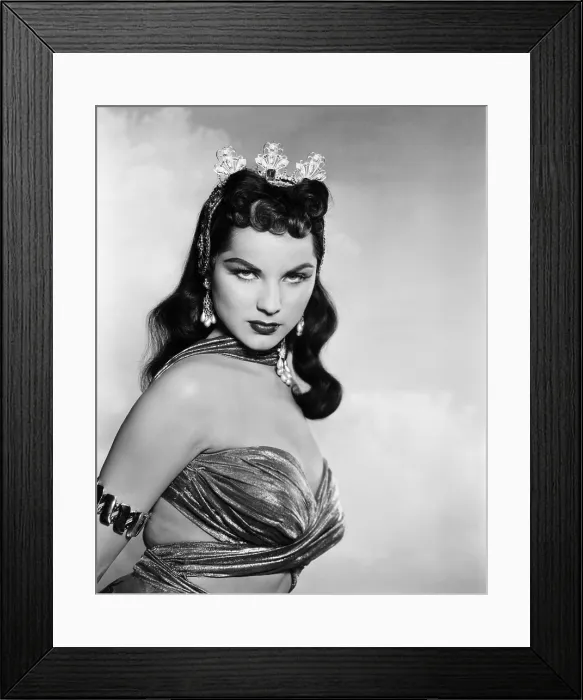 Framed Print : PRINCESS OF THE NILE, Debra Paget, 1954. TM & copyright 20th Century Fox Film Corp. All rights reserved / courtesy Everett Collection