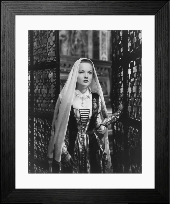 Framed Print : PRINCE OF FOXES, Wanda Hendrix, 1949, TM and Copyright 20th Century Fox Film Corp. All rights reserved. Courtesy: Everett Collection
