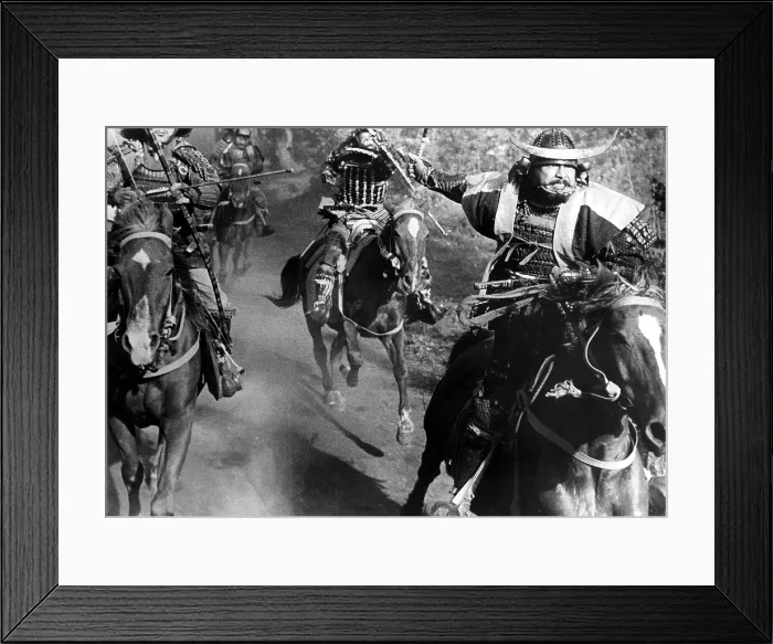 Framed Print : THRONE OF BLOOD, (aka KUMONOSU JO), Toshiro Mifune, 1957 Framed Print : THRONE OF BLOOD, (aka KUMONOSU JO), Toshiro Mifune, 1957