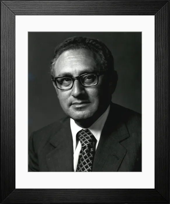 Framed Print : Henry A. Kissinger was Secretary of State during the Nixon and Gerald Ford administrations from 1973-1977 Framed Print : Henry A. Kissinger was Secretary of State during the Nixon and Gerald Ford administrations from 1973-1977