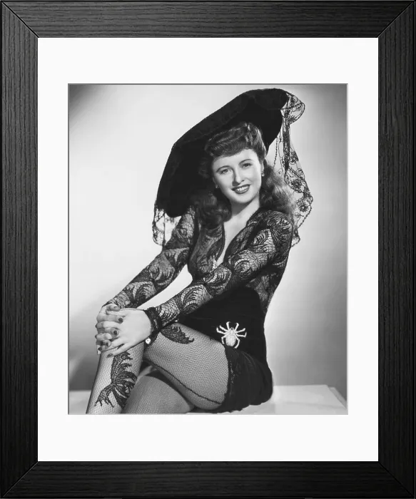 Framed Print : LADY OF BURLESQUE, Barbara Stanwyck, 1943