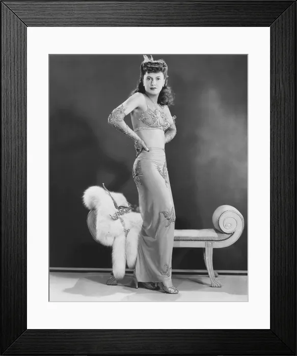 Framed Print : LADY OF BURLESQUE, Barbara Stanwyck, 1943
