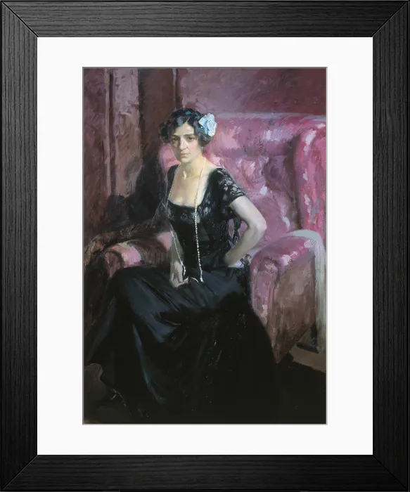 Framed Print : SOROLLA, Joaquin (1863-1923). Clotilde en traje de noche. 1910. Sorolla's wife. Oil on canvas. SPAIN. Madrid. Sorolla Museum Framed Print : SOROLLA, Joaquin (1863-1923). Clotilde en traje de noche. 1910. Sorolla's wife. Oil on canvas. SPAIN. Madrid. Sorolla Museum