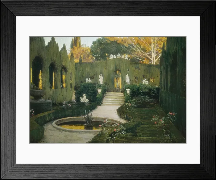 Framed Print : RUSInOL i PRATS, Santiago (1861-1931). Gardens of Aranjuez. ca. 1931. Modernism. Oil on canvas. SPAIN. Barcelona. Banco Exterior de Espana (Overseas Trade Bank of Spain) Framed Print : RUSInOL i PRATS, Santiago (1861-1931). Gardens of Aranjuez. ca. 1931. Modernism. Oil on canvas. SPAIN. Barcelona. Banco Exterior de Espana (Overseas Trade Bank of Spain)