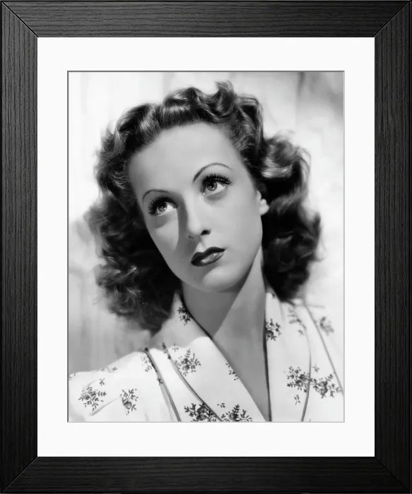 Framed Print : THE RAGE OF PARIS, Danielle Darrieux, 1938 Framed Print : THE RAGE OF PARIS, Danielle Darrieux, 1938