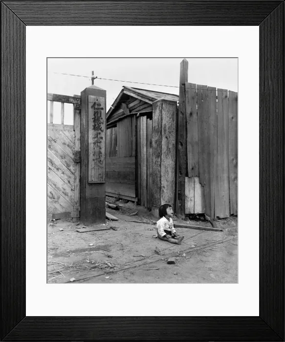 Framed Print : South Korean child sits alone in the street in Inchon, Korea, the day the U.S. Marines occupied the port city. Sept. 17, 1950 Framed Print : South Korean child sits alone in the street in Inchon, Korea, the day the U.S. Marines occupied the port city. Sept. 17, 1950