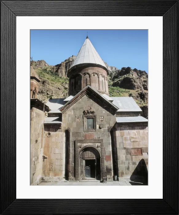 Framed Print : ARMENIA. Monastery of Geghard. - Gelabert / Iberfoto / Everett Collection (339398)**US SALES ONLY** Framed Print : ARMENIA. Monastery of Geghard. - Gelabert / Iberfoto / Everett Collection (339398)**US SALES ONLY**