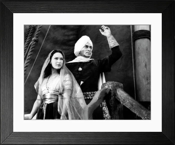 Framed Print : THE THIEF OF BAGDAD, June Duprez, Conrad Veidt, 1940
