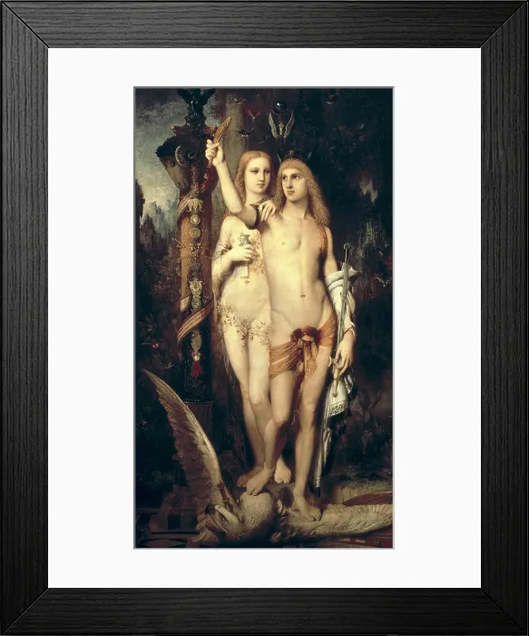 Framed Print : MOREAU, Gustave (1826-1898). Jason and Medea. ca. 1865. Symbolism. Oil on canvas. FRANCE. Paris. Louvre Museum. - BeBa / Iberfoto / Everett Collection (555925)**US SALES ONLY** Framed Print : MOREAU, Gustave (1826-1898). Jason and Medea. ca. 1865. Symbolism. Oil on canvas. FRANCE. Paris. Louvre Museum. - BeBa / Iberfoto / Everett Collection (555925)**US SALES ONLY**