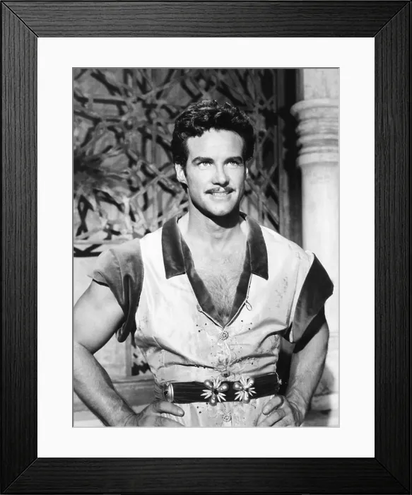 Framed Print : THE THIEF OF BAGHDAD, (aka IL LADRO DI BAGDAD), Steve Reeves, 1961