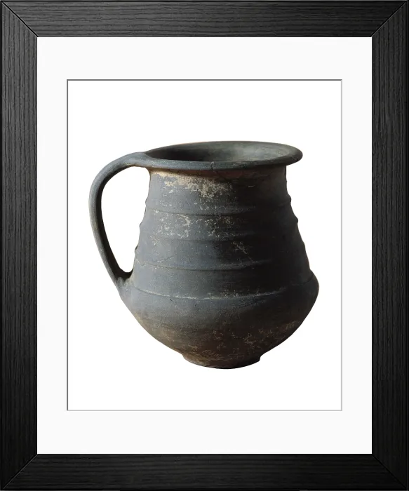 Framed Print : Vessel from 2nd c. BC. Iron Age. Ceramics. SPAIN. Barcelona. Archaeology Museum of Catalonia. Proc: SPAIN. Cabrera de Mar. - J Framed Print : Vessel from 2nd c. BC. Iron Age. Ceramics. SPAIN. Barcelona. Archaeology Museum of Catalonia. Proc: SPAIN. Cabrera de Mar. - J
