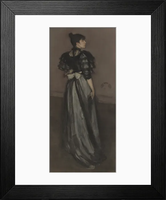 Framed Print : Mother of Pearl and Silver: The Andalusian, by James McNeill Whistler, 1888-1900, American painting, oil on canvas Framed Print : Mother of Pearl and Silver: The Andalusian, by James McNeill Whistler, 1888-1900, American painting, oil on canvas