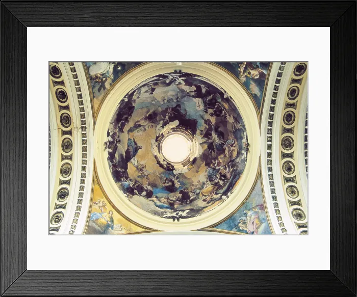Framed Print : BAYEU Y SUBIAS, Ramon (1746-1793); BAYEU Y SUBIAS, Francisco (1734-1795); GOYA Y LUCIENTES, Francisco de (1746-1828). Regina Martyrum Dome. 1780-1781. SPAIN. Zaragoza Framed Print : BAYEU Y SUBIAS, Ramon (1746-1793); BAYEU Y SUBIAS, Francisco (1734-1795); GOYA Y LUCIENTES, Francisco de (1746-1828). Regina Martyrum Dome. 1780-1781. SPAIN. Zaragoza