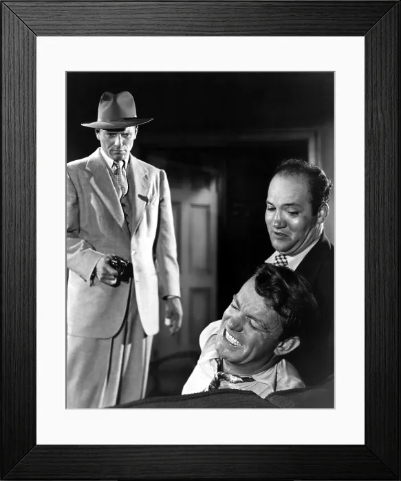 Framed Print : T-MEN, Charles McGraw, Dennis O'Keefe, Jack Overman, 1947