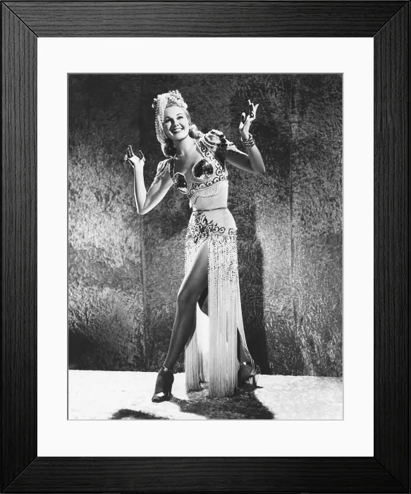 Framed Print : TONIGHT AND EVERY NIGHT, Adele Jergens, 1945