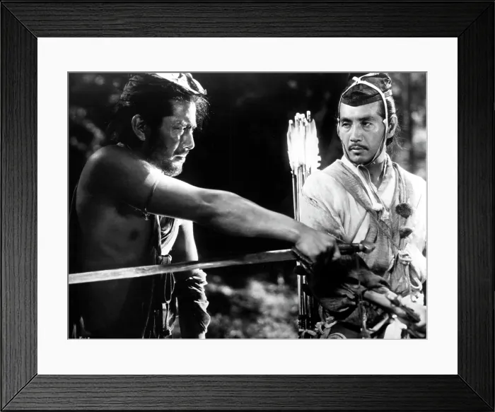 Framed Print : RASHOMON, Toshiro Mifune, Masayuki Mori, 1950
