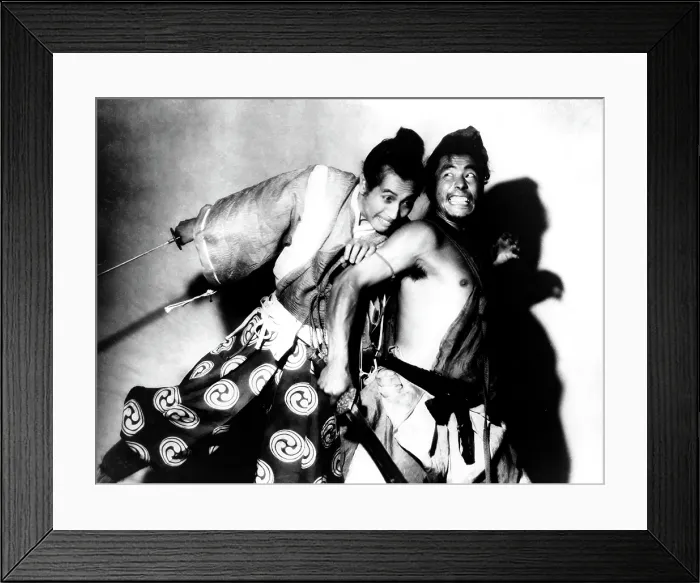 Framed Print : RASHOMON, Masayuki Mori, Toshiro Mifune, 1950