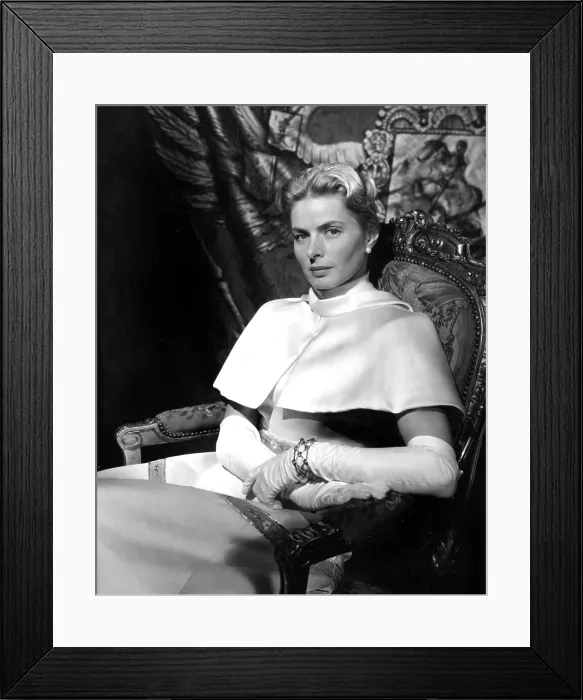 Framed Print : ANASTASIA, Ingrid Bergman, 1956, TM and Copyright (c) 20th Century Fox Film Corp. All rights reserved. Courtesy: Everett Collection