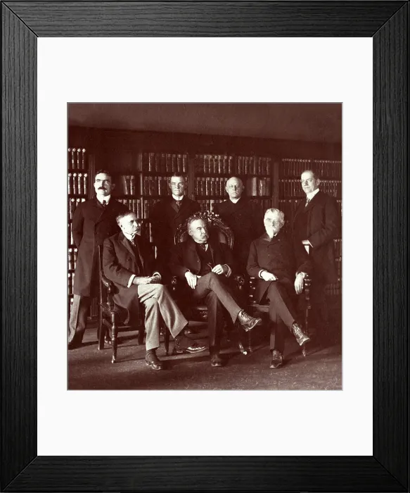 Framed Print : Anthracite Coal Strike Commission was appointed by President Roosevelt to study the economics of the coal industry