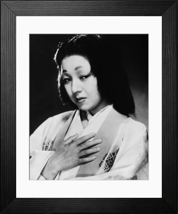 Framed Print : RASHOMON, Machiko Kyo, 1950