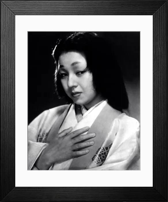 Framed Print : RASHOMON, Machiko Kyo, 1950