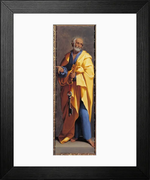Framed Print : St Peter, by Bartolomeo Cesi, about, 17th Century, oil on canvas, - Italy, Emilia Romagna, Bologna, National Picture Gallery. All Framed Print : St Peter, by Bartolomeo Cesi, about, 17th Century, oil on canvas, - Italy, Emilia Romagna, Bologna, National Picture Gallery. All
