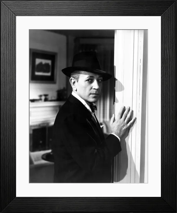 Framed Print : RACE STREET, George Raft, 1948