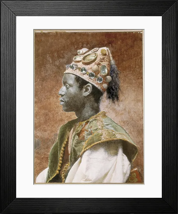 Framed Print : TAPIRO i BARO, Josep (1836-1913). Man. 19th c. Romanticism. Orientalism. Watercolour. SPAIN. Reus. Salvador Vilaseca Regional Museum. - P Framed Print : TAPIRO i BARO, Josep (1836-1913). Man. 19th c. Romanticism. Orientalism. Watercolour. SPAIN. Reus. Salvador Vilaseca Regional Museum. - P