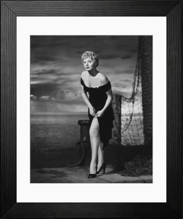 Framed Print : THE RAGING TIDE, Shelley Winters, 1951