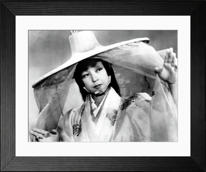 Framed Print : RASHOMON, Machiko Kyo, 1950
