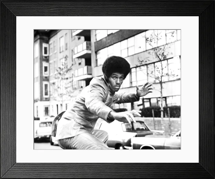 Framed Print : THREE THE HARD WAY, (aka 3 THE HARD WAY), Jim Kelly, 1974 Framed Print : THREE THE HARD WAY, (aka 3 THE HARD WAY), Jim Kelly, 1974