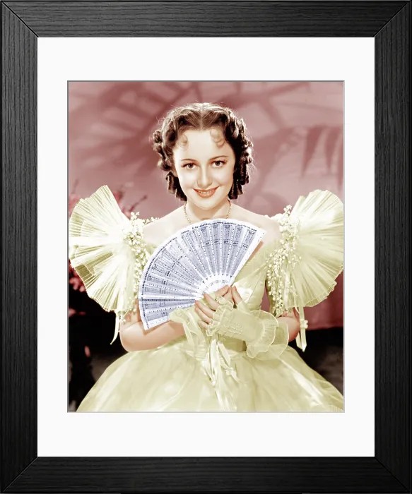 Framed Print : THE CHARGE OF THE LIGHT BRIGADE, Olivia de Havilland, 1936