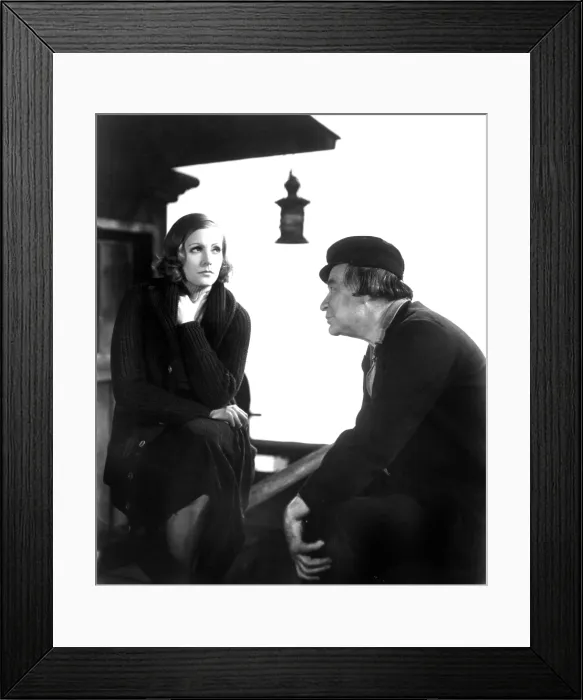 Framed Print : ANNA CHRISTIE, Greta Garbo, George F. Marion, 1930