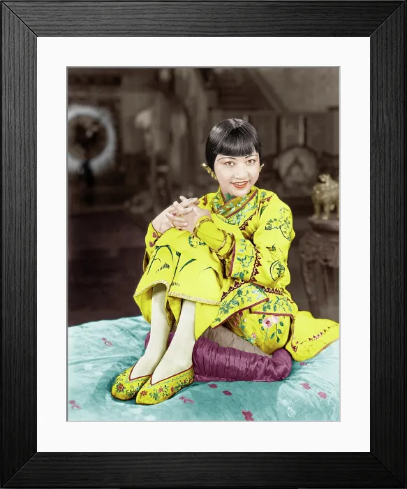 Framed Print : CHINATOWN CHARLIE, Anna May Wong, 1928